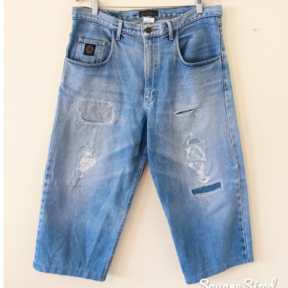 Vintage Versace Capri Jeans🐍